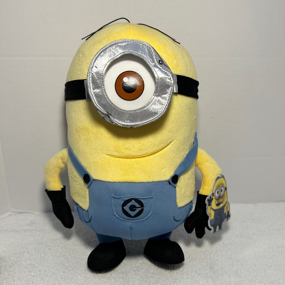 Universal Studios Despicable Me Minion Mayhem 12" Plush Stuffed Toy NWT
